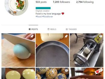 7K Food Health Instagram Account for sale