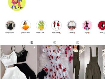 80K Women's Dresses Fashion Instagram Account for Sale