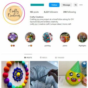 8K Acrylic Painting Instagram Account for sale