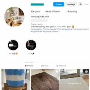 95K House Improvement Product Finds Instagram Account for sale