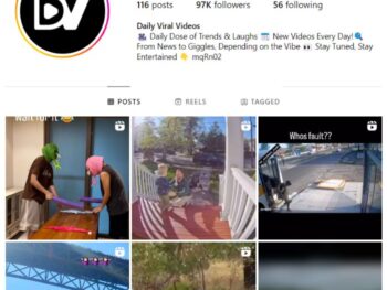 95K Viral Entertainment Instagram Account for sale