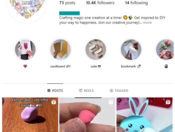 10K Handicraft DIY Instagram Account for sale