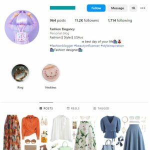 11K Fashion Outfits Instagram Account for sale