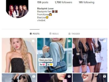 1K BlackPink Fan Instagram Account for sale