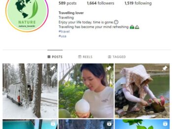 1K Travel Photography Instagram Account for sale