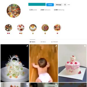 240K Fruit Art Instagram Account for Sale
