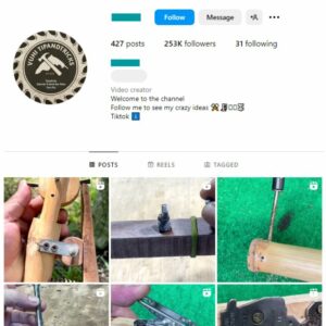 250K DIY Tools Instagram Account for sale