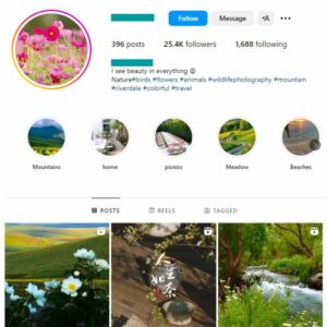 25K Plants Greenery Instagram Account for sale