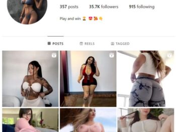 35K Babes Models Instagram Account for sale