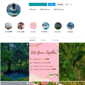 3K Explore Nature Instagram Account for Sale