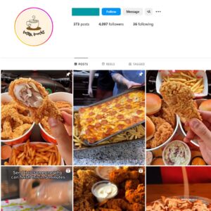 4K Cuisine Food Instagram Account for Sale