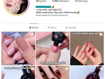 5K Beauty Nails Instagram Account for sale