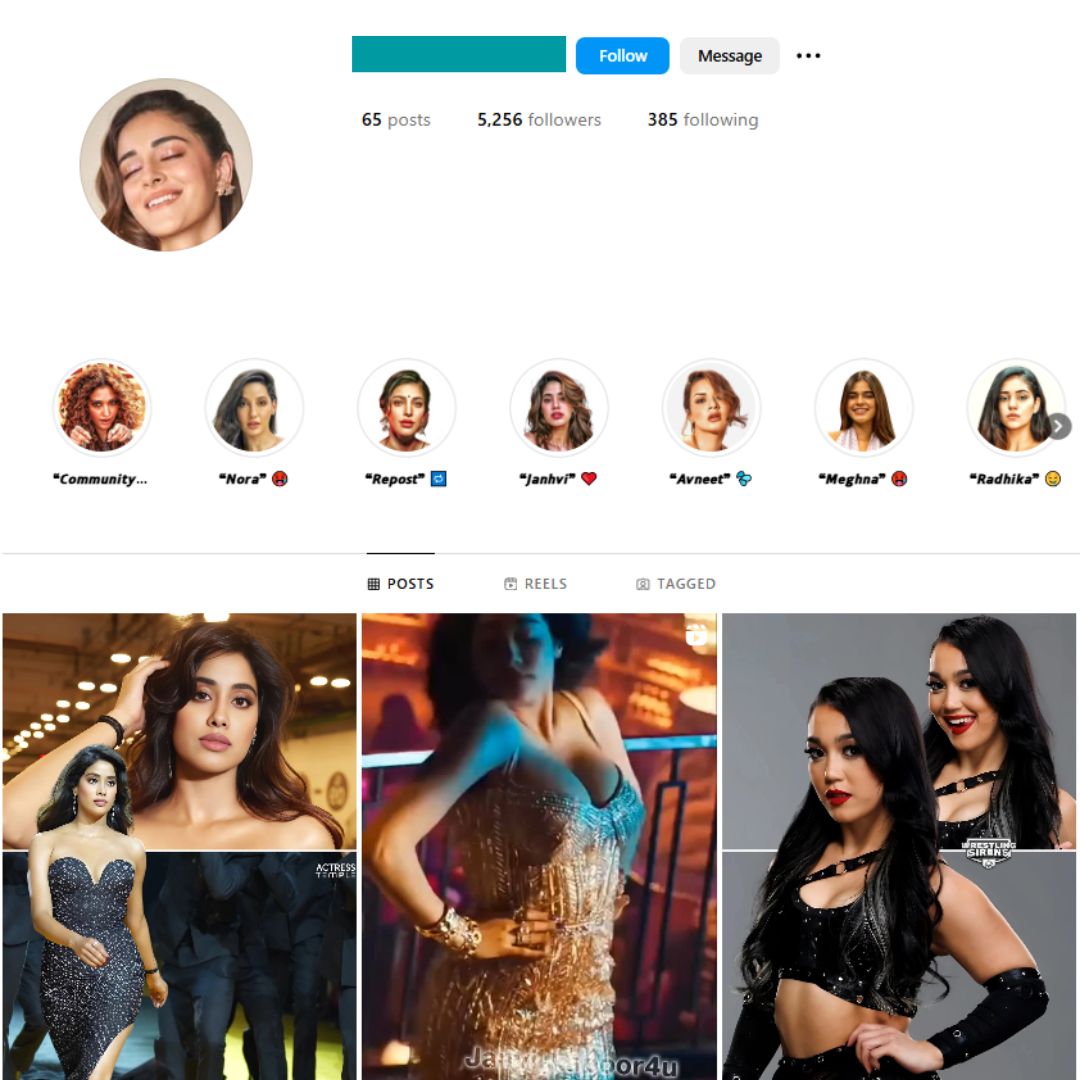 5K Bollywood Models Instagram Account for Sale