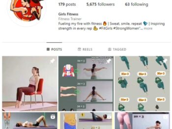 5K Fitness Fat-loss Instagram Account for sale