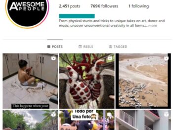 760K Viral Entertainment Instagram Account for sale