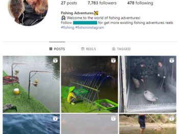 7K Fishing Explore Instagram Account for sale