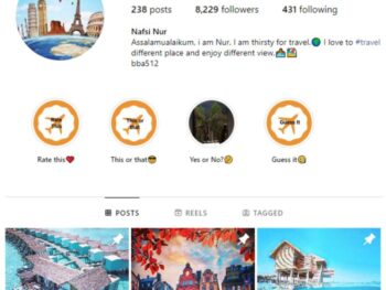 8K Nature Photography Instagram Account for sale