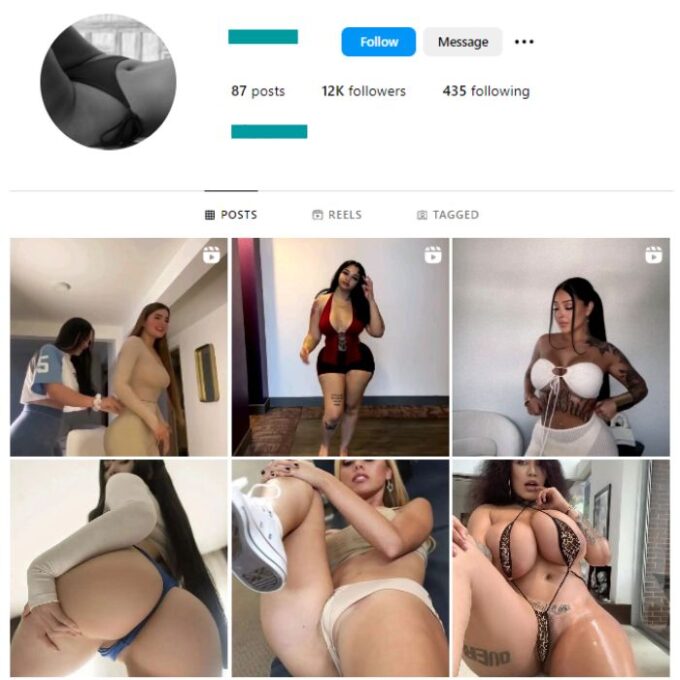 12K Babes Models Instagram Account for sale