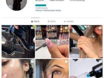 1K Fashion Beauty Instagram Account for sale