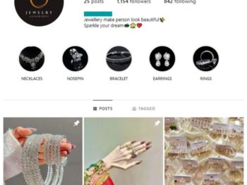 1K Girl's Jewelry Instagram Account for sale