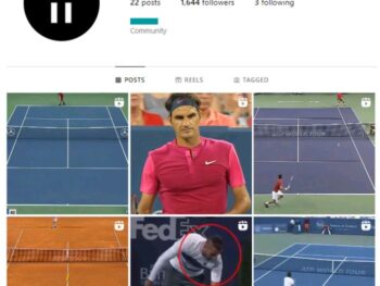1K Tennis Sports Instagram Account for sale