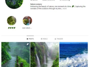 1K Travel Explore Instagram Account for sale