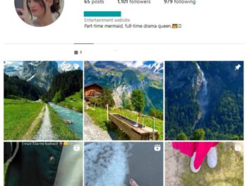 1K Travel Vlog Instagram Account for sale