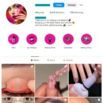 1K Women's Makeup Instagram Account for sale