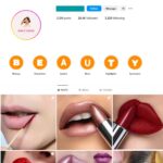 25K Beauty Lipstick Instagram Account for Sale
