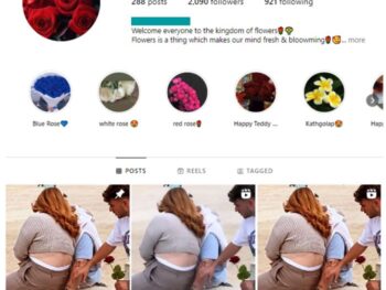 2K Flowers Roses Instagram Account for sale