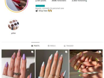 300K Beauty Nails Instagram Account for sale
