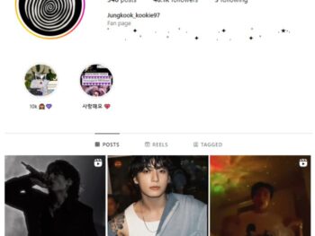 45K BTS Jungkook Instagram Account for sale