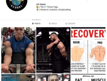 45K Workout Fitness Gym Instagram Account for sale