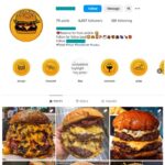 6K Burger Food Instagram Account for sale