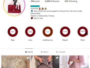 6K Fashion Dresses Instagram Account for sale