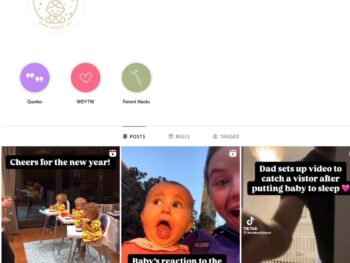 7K Mother Childcare Instagram Account for Sale