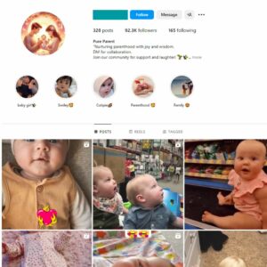 110K Kids Babies Instagram Account