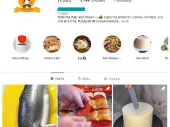 9K Food Cooking Instagram Account for sale