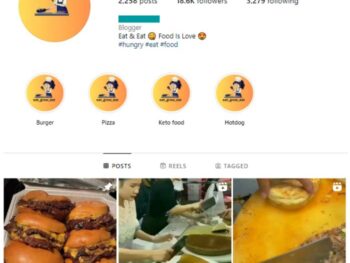 18K Food Nutrition Instagram Account for sale
