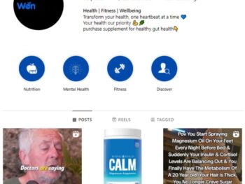 1K Fitness Health Instagram Account for sale