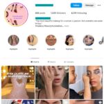 1K Makeup Beauty Instagram Account for sale