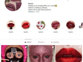 20K Women's Makeup Instagram Account for sale