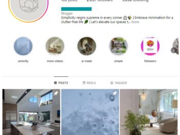 2K Mansions Interior Decor Instagram Account for sale