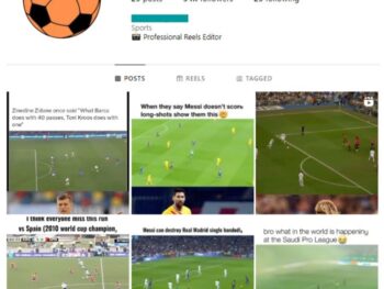 34K Sports Football Instagram Account for sale