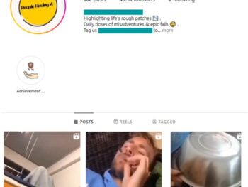 40K Entertainment Fails Instagram Account for sale
