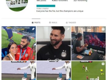 4K Soccer Football Instagram Account for sale