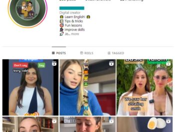 50K English Learning Instagram Account for sale