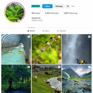 5K Travel Nature Instagram Account for sale