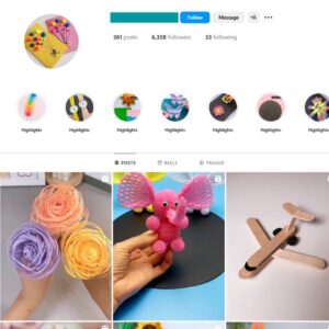 6K Handicraft DIY Instagram Account for Sale