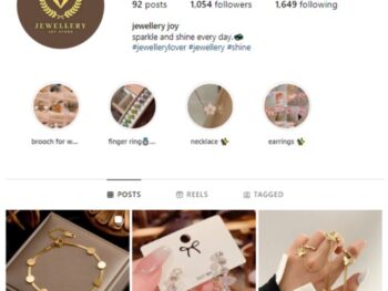 1K Jewelry Luxury Instagram Account for sale